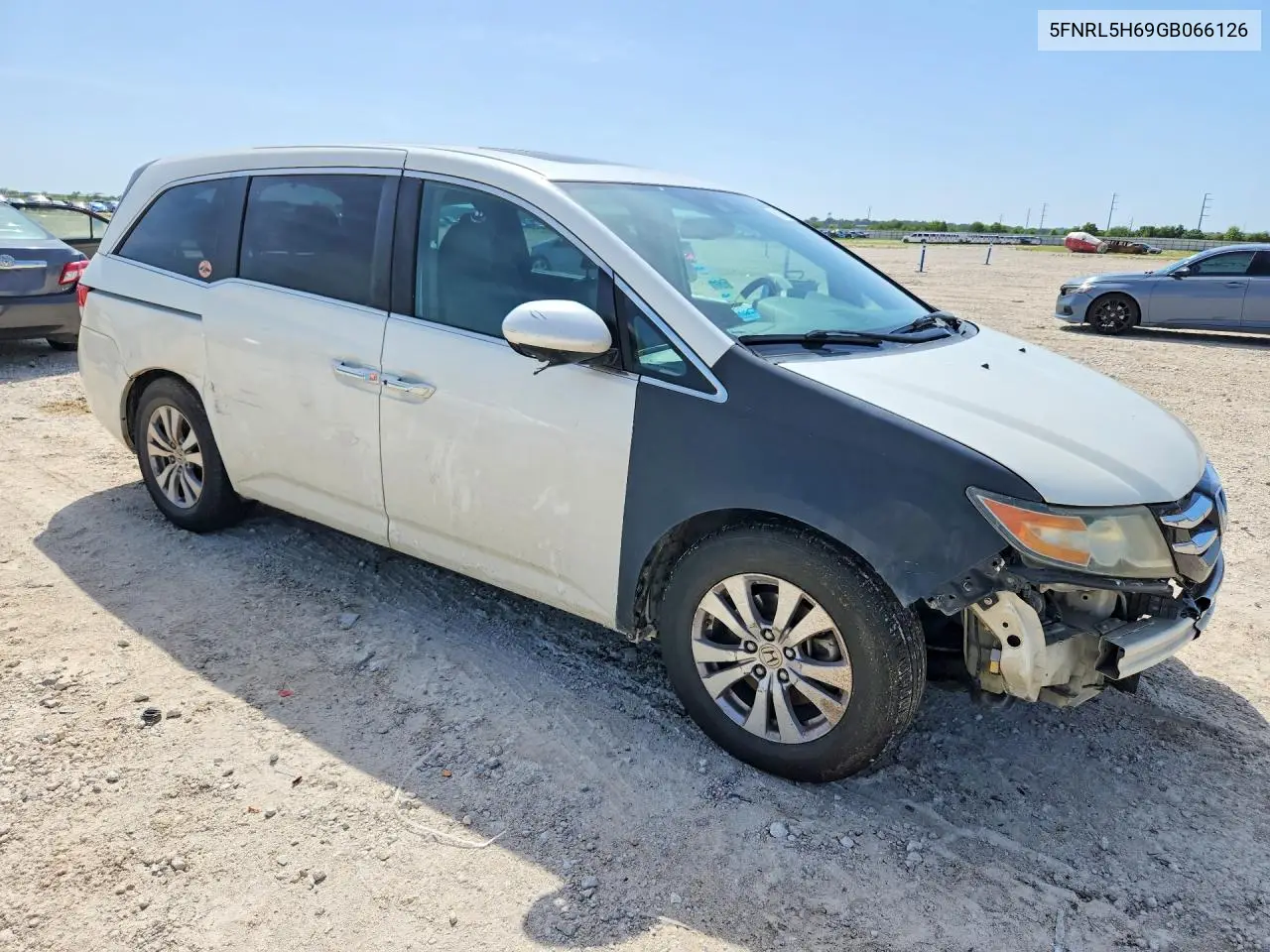 2016 Honda Odyssey Exl VIN: 5FNRL5H69GB066126 Lot: 61579486