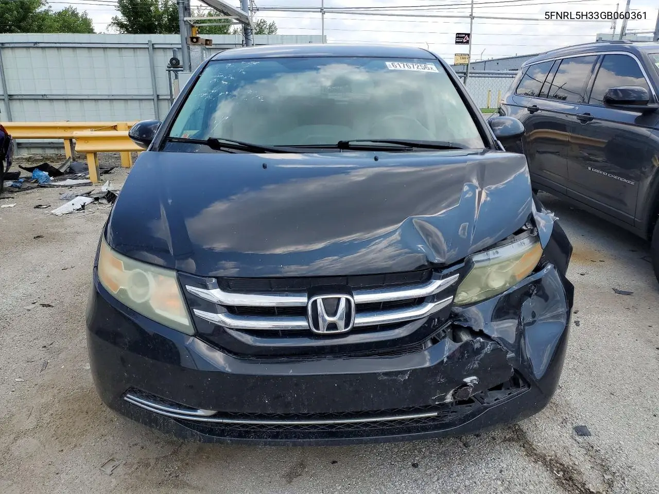 2016 Honda Odyssey Se VIN: 5FNRL5H33GB060361 Lot: 61767256