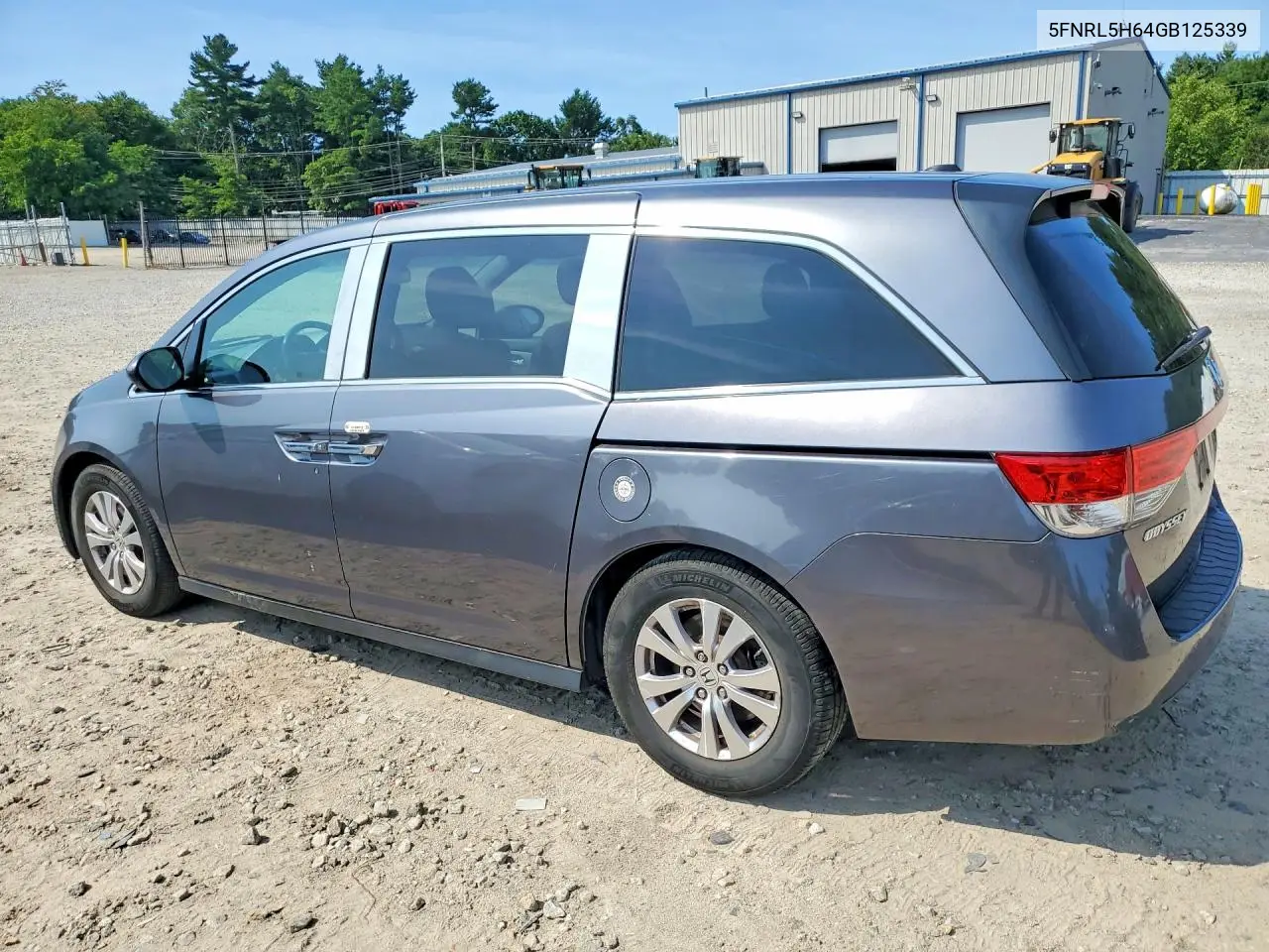 2016 Honda Odyssey Exl VIN: 5FNRL5H64GB125339 Lot: 61928726