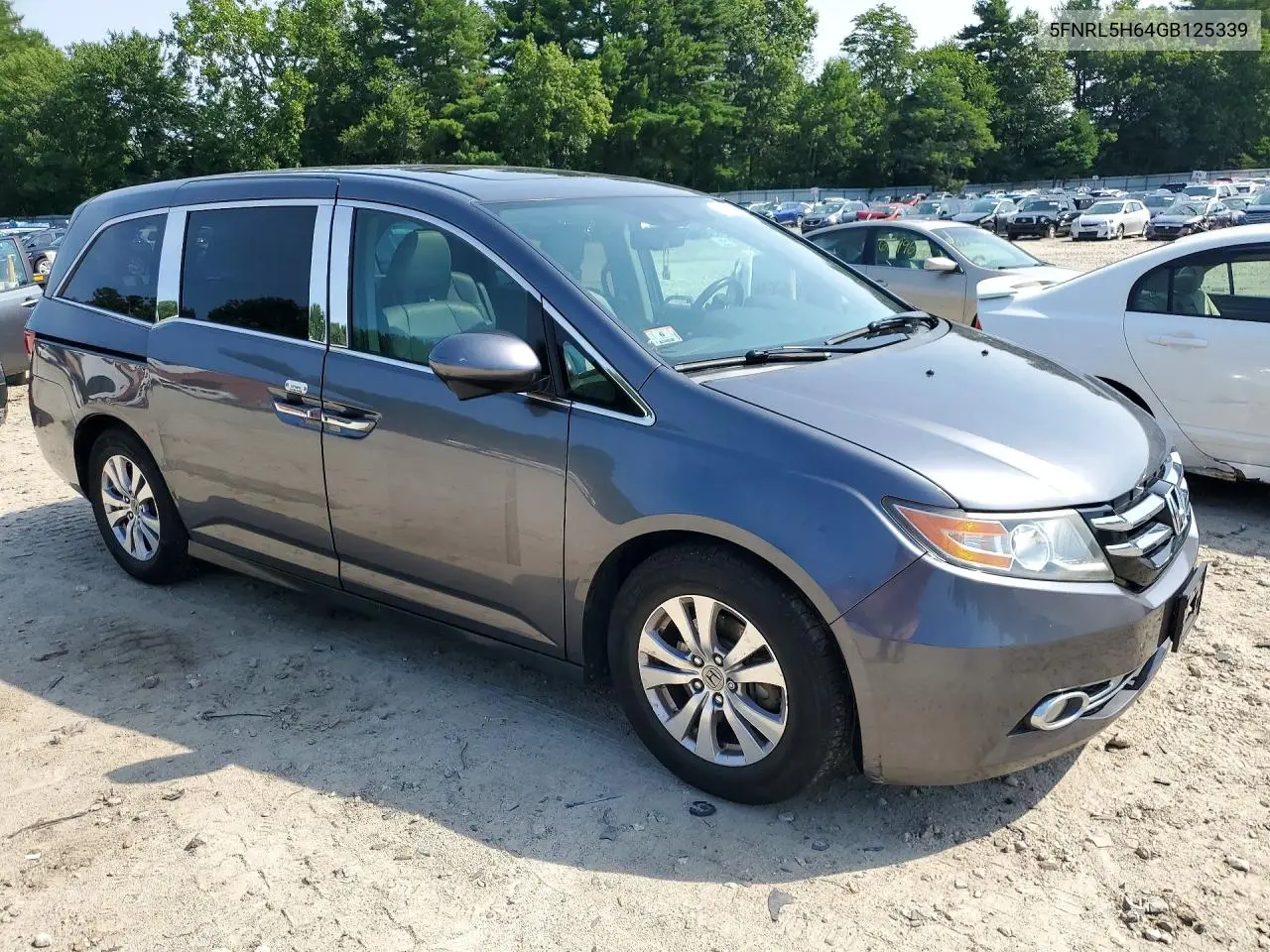 2016 Honda Odyssey Exl VIN: 5FNRL5H64GB125339 Lot: 61928726
