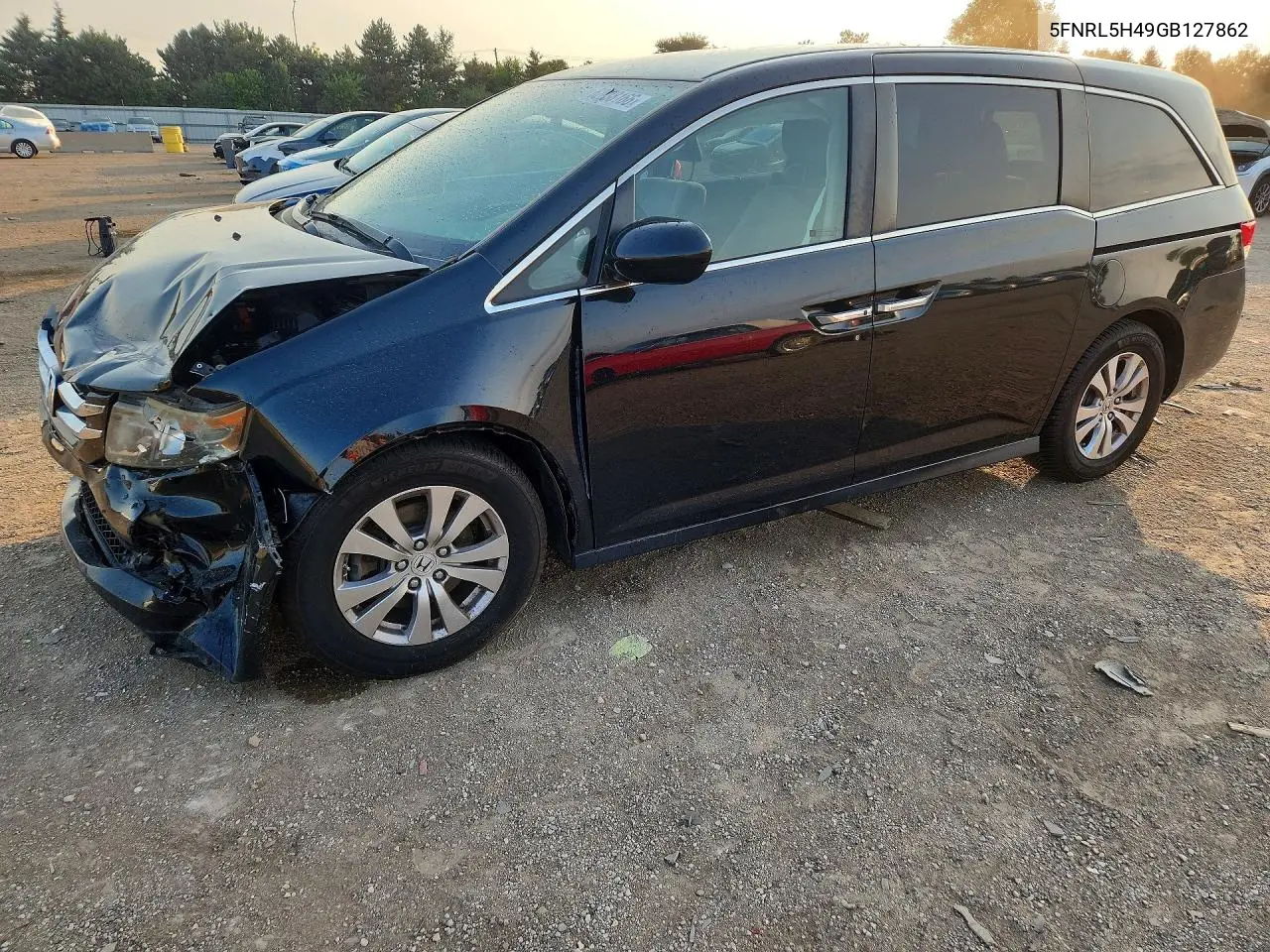 2016 Honda Odyssey Ex VIN: 5FNRL5H49GB127862 Lot: 62038166