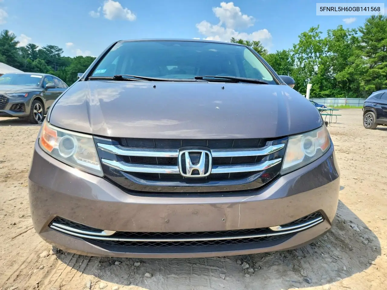 2016 Honda Odyssey Exl VIN: 5FNRL5H60GB141568 Lot: 73342765
