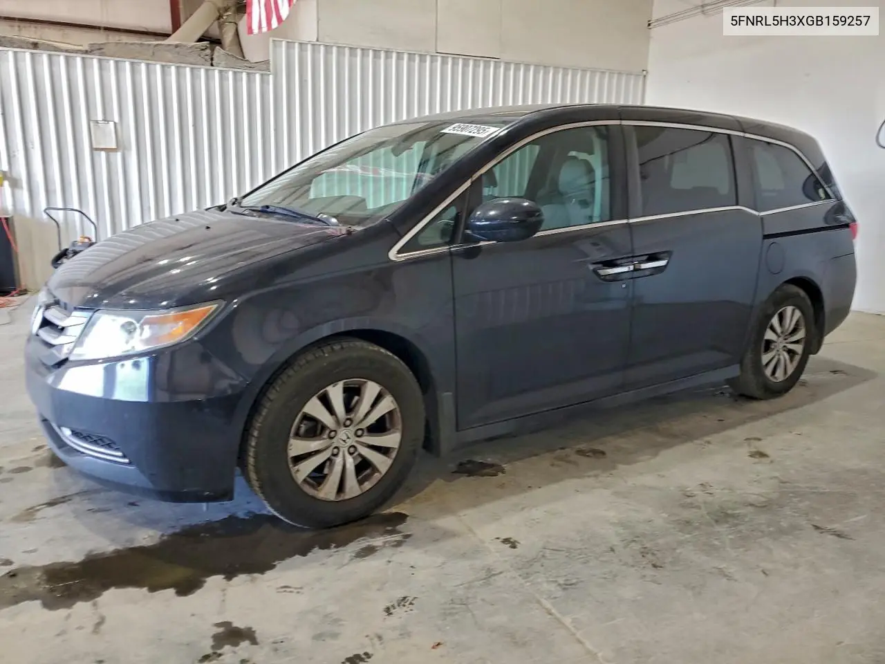 5FNRL5H3XGB159257 2016 Honda Odyssey Se