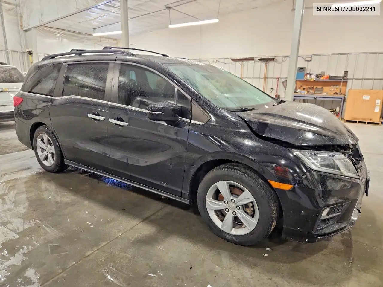 2018 Honda Odyssey Exl VIN: 5FNRL6H77JB032241 Lot: 60946006