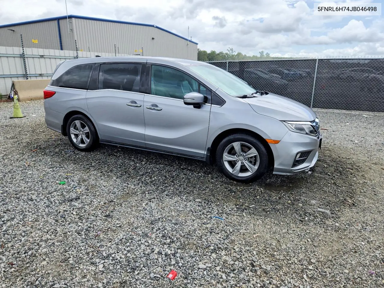 2018 Honda Odyssey Exl VIN: 5FNRL6H74JB046498 Lot: 61190366