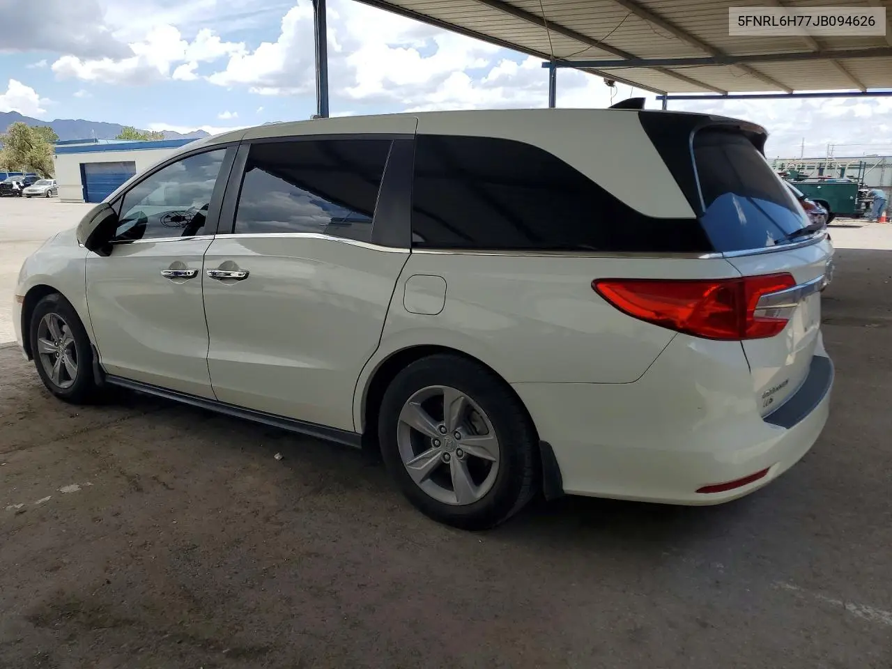2018 Honda Odyssey Exl VIN: 5FNRL6H77JB094626 Lot: 61314866