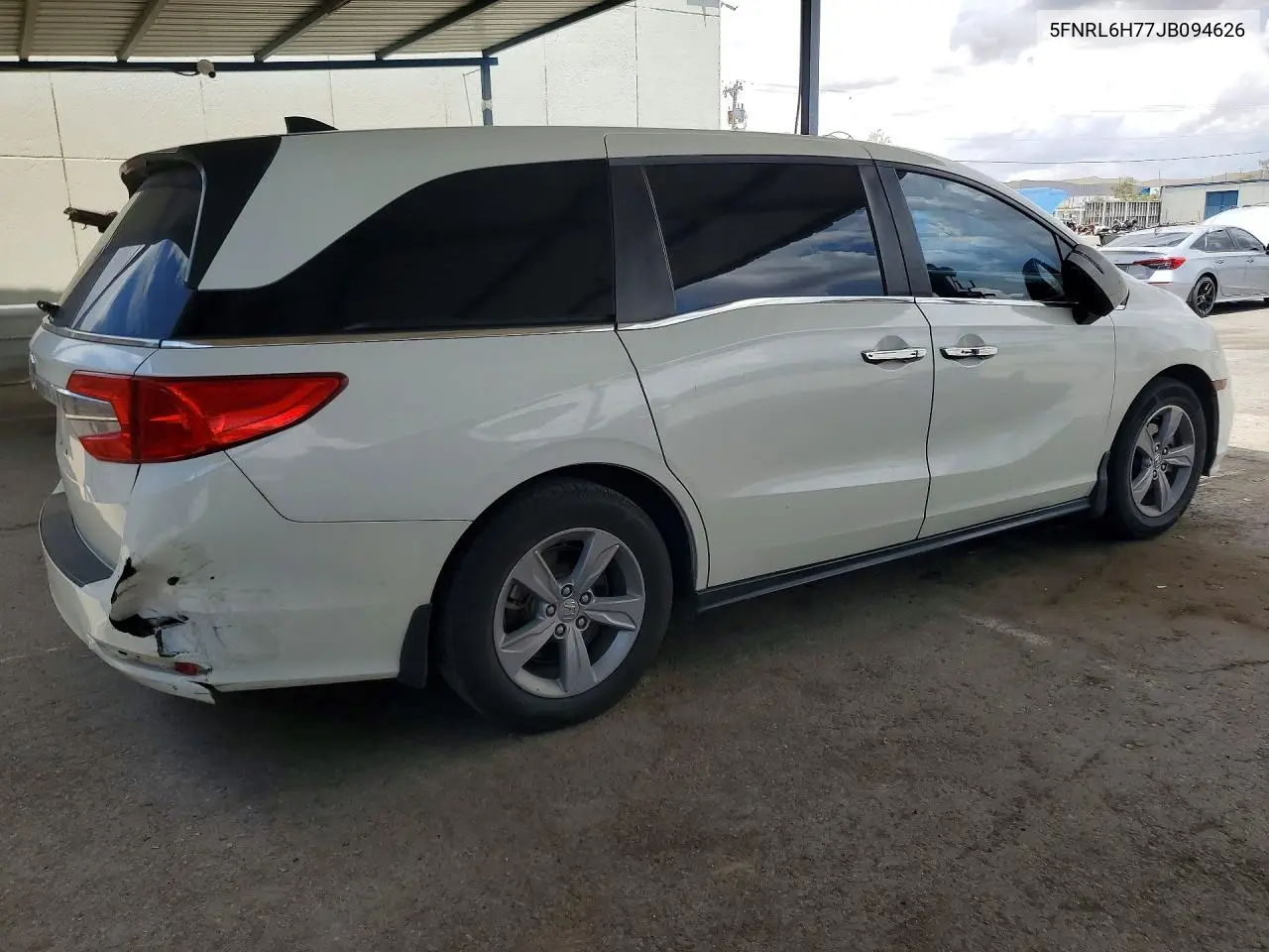 2018 Honda Odyssey Exl VIN: 5FNRL6H77JB094626 Lot: 61314866
