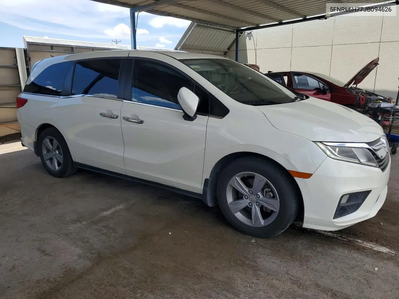 2018 Honda Odyssey Exl VIN: 5FNRL6H77JB094626 Lot: 61314866