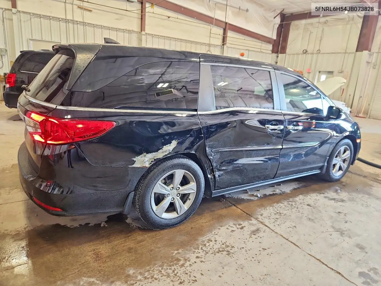 2018 Honda Odyssey Ex VIN: 5FNRL6H54JB073828 Lot: 61973036