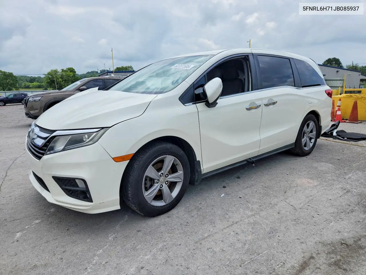 2018 Honda Odyssey Exl VIN: 5FNRL6H71JB085937 Lot: 62237586