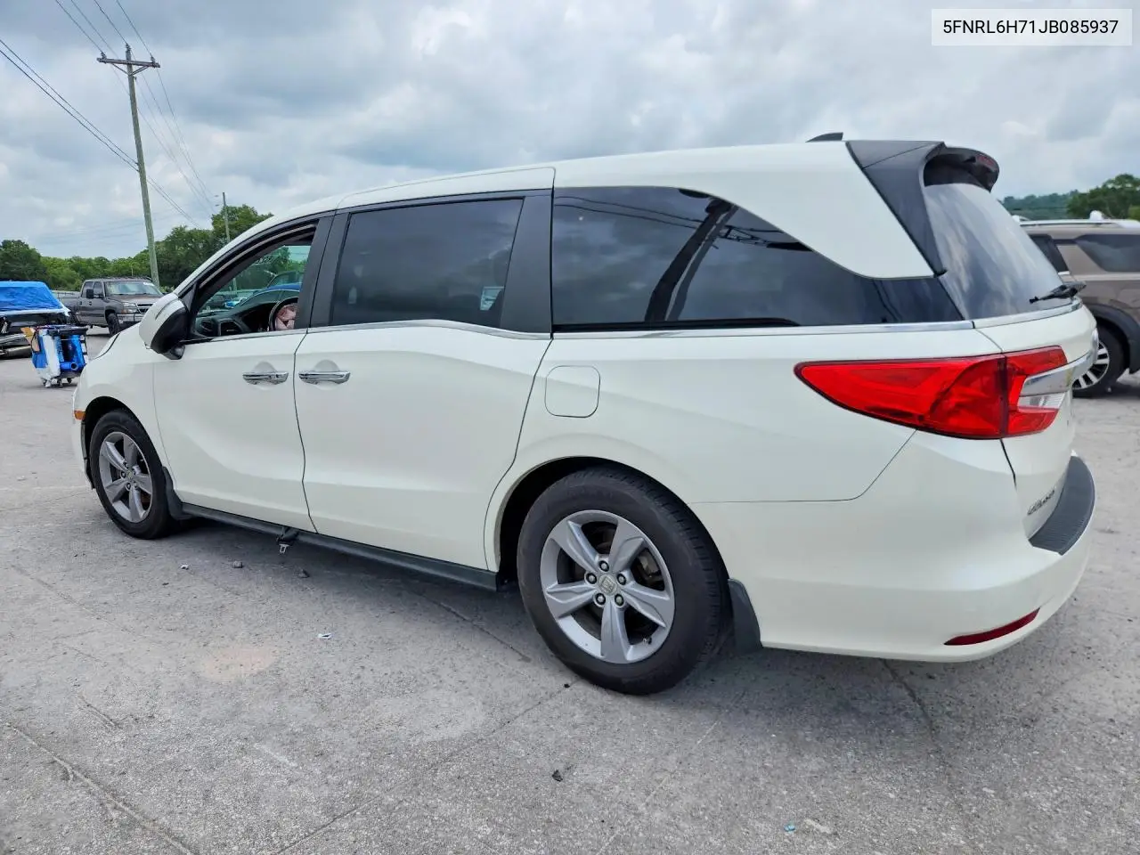 2018 Honda Odyssey Exl VIN: 5FNRL6H71JB085937 Lot: 62237586