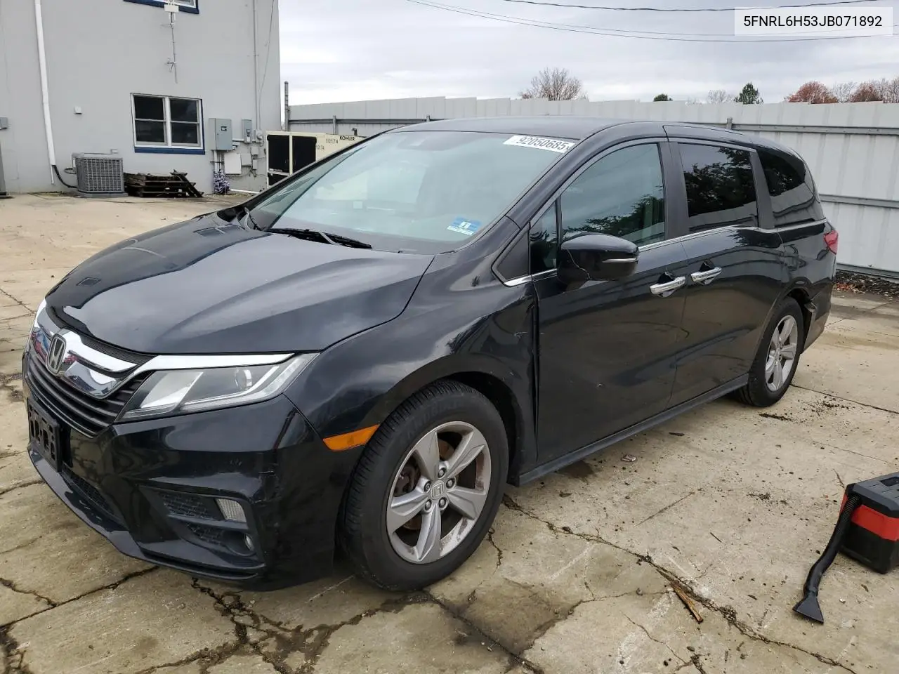 5FNRL6H53JB071892 2018 Honda Odyssey Ex