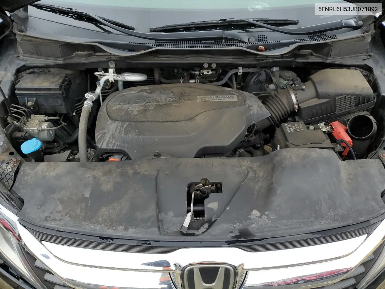 5FNRL6H53JB071892 2018 Honda Odyssey Ex
