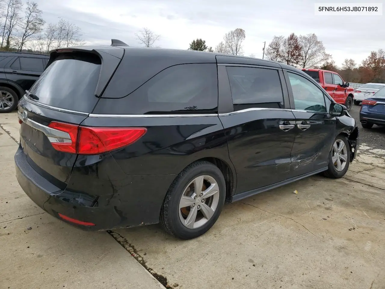 5FNRL6H53JB071892 2018 Honda Odyssey Ex