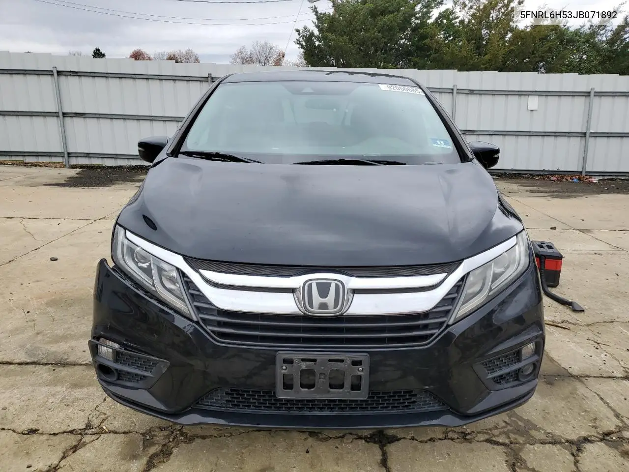 5FNRL6H53JB071892 2018 Honda Odyssey Ex