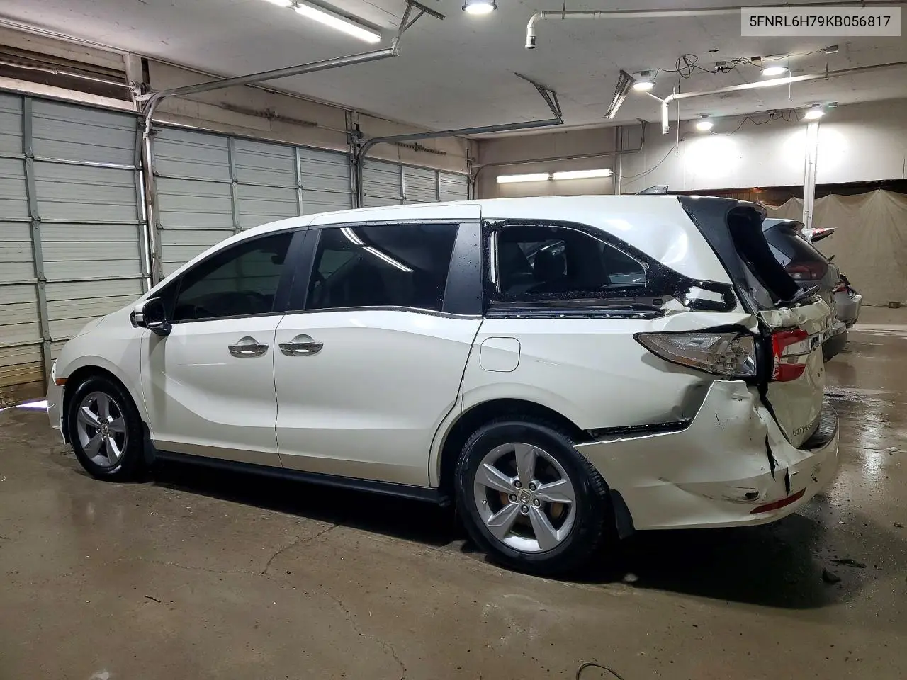 2019 Honda Odyssey Exl VIN: 5FNRL6H79KB056817 Lot: 57176546