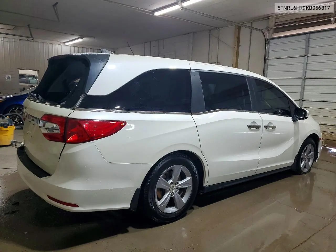 2019 Honda Odyssey Exl VIN: 5FNRL6H79KB056817 Lot: 57176546