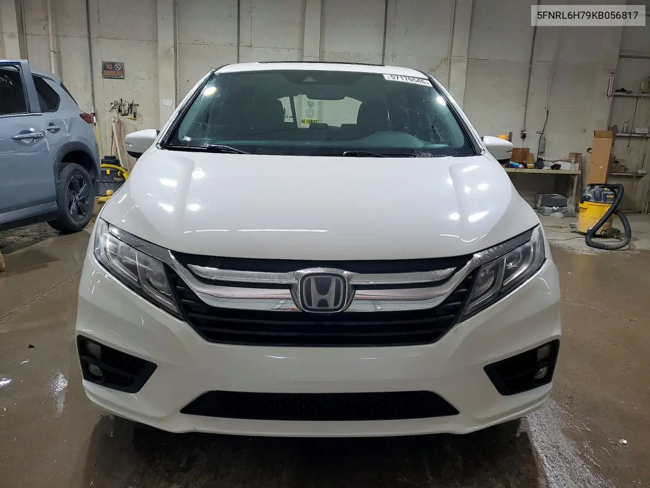 2019 Honda Odyssey Exl VIN: 5FNRL6H79KB056817 Lot: 57176546