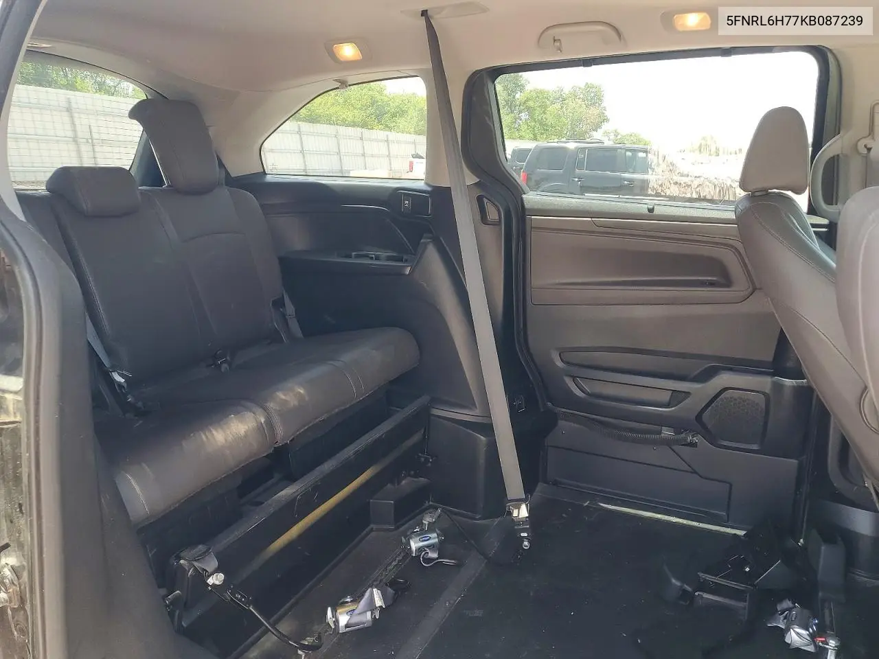 2019 Honda Odyssey Exl VIN: 5FNRL6H77KB087239 Lot: 58029176