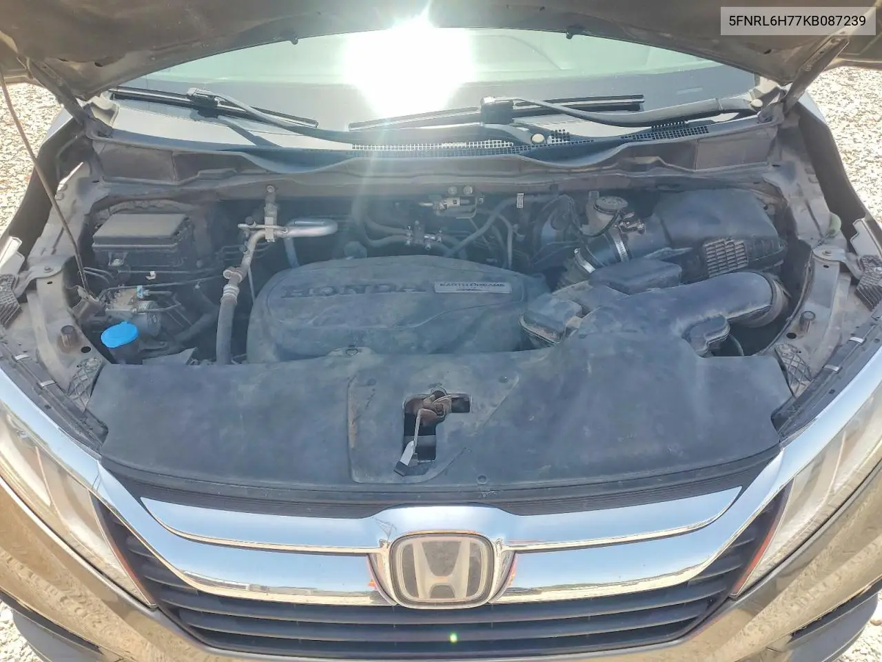 2019 Honda Odyssey Exl VIN: 5FNRL6H77KB087239 Lot: 58029176