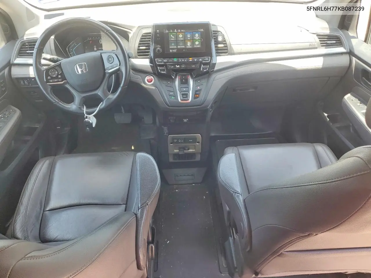 2019 Honda Odyssey Exl VIN: 5FNRL6H77KB087239 Lot: 58029176