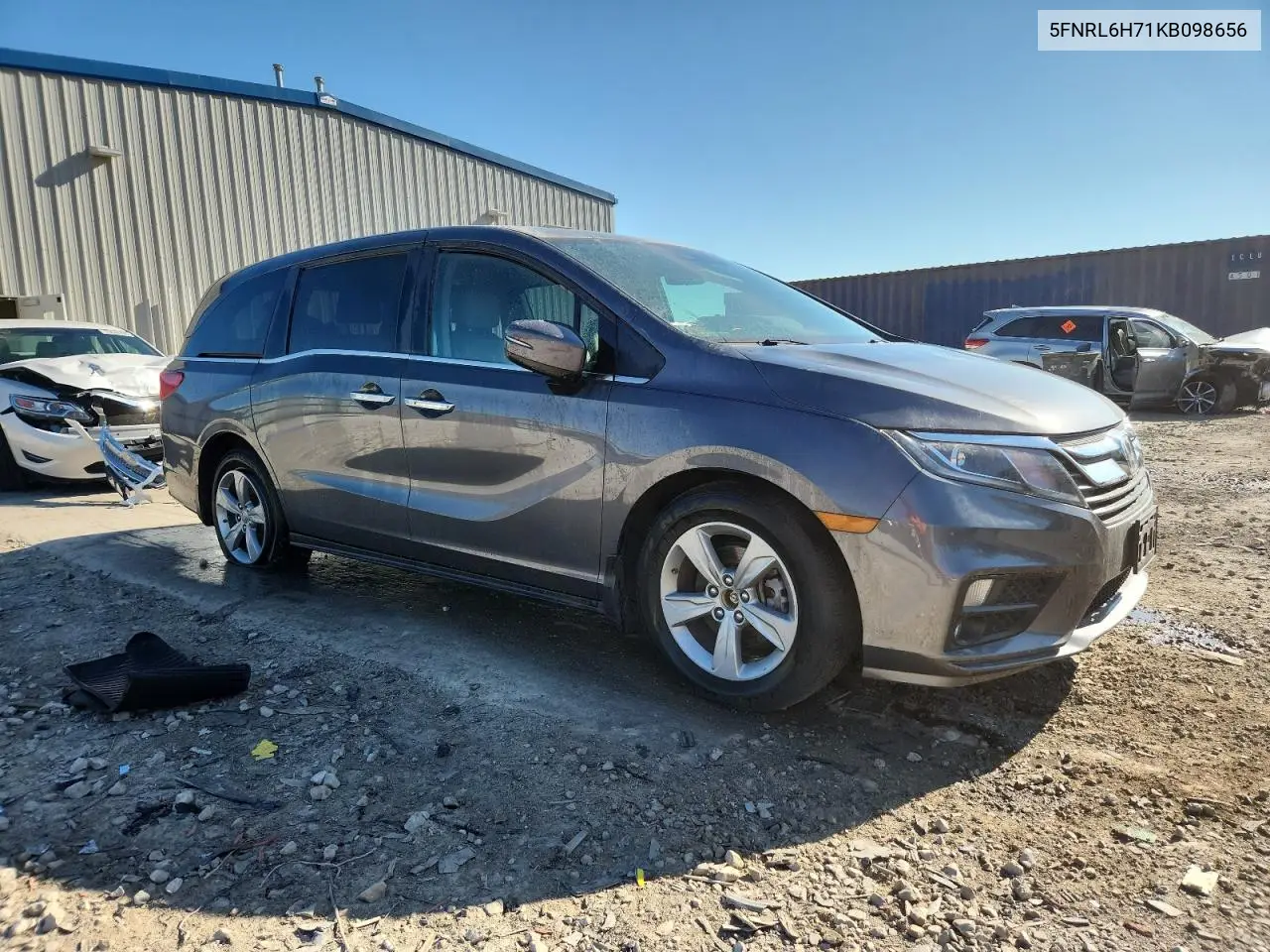 5FNRL6H71KB098656 2019 Honda Odyssey Exl