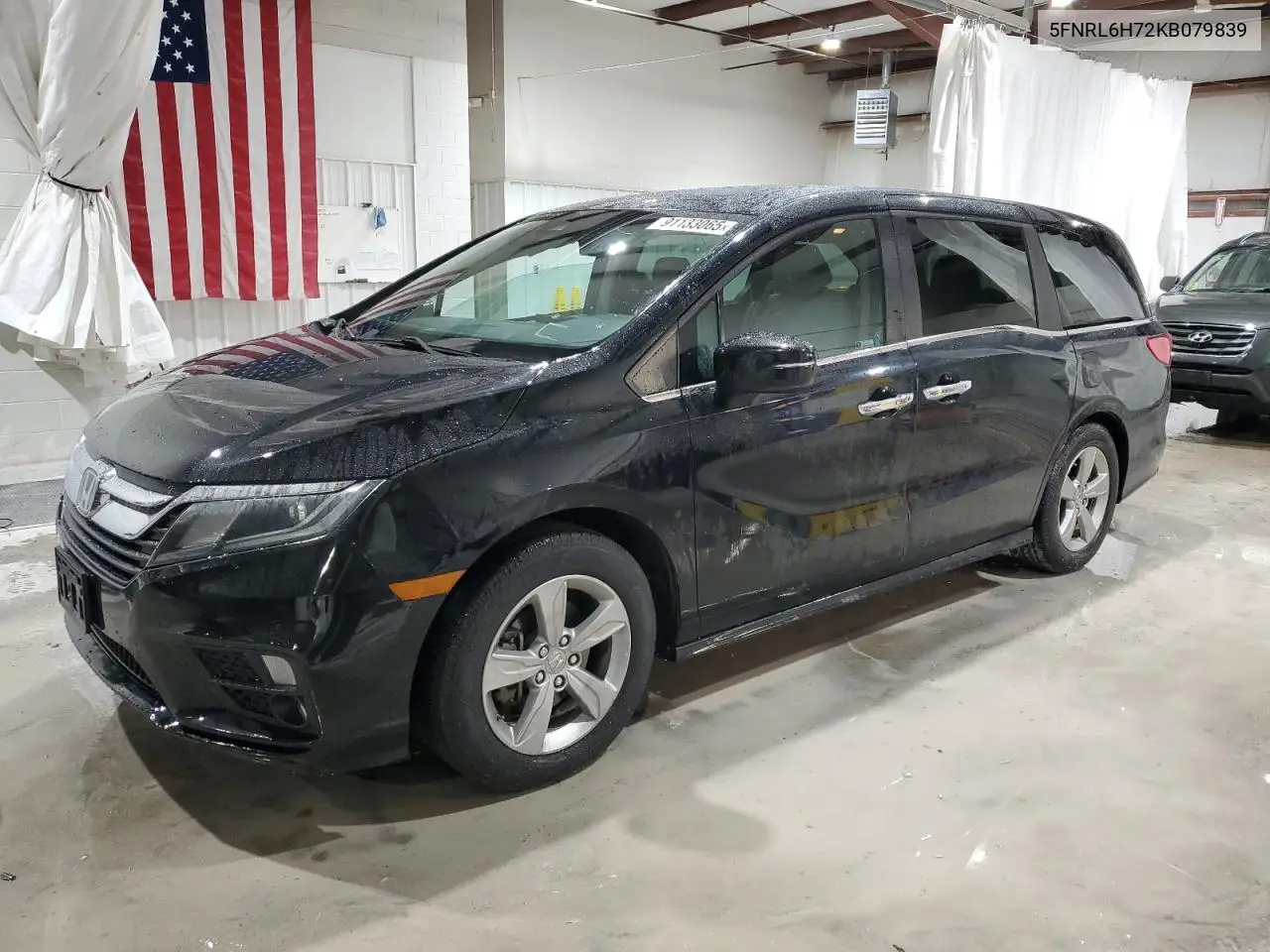 5FNRL6H72KB079839 2019 Honda Odyssey Exl