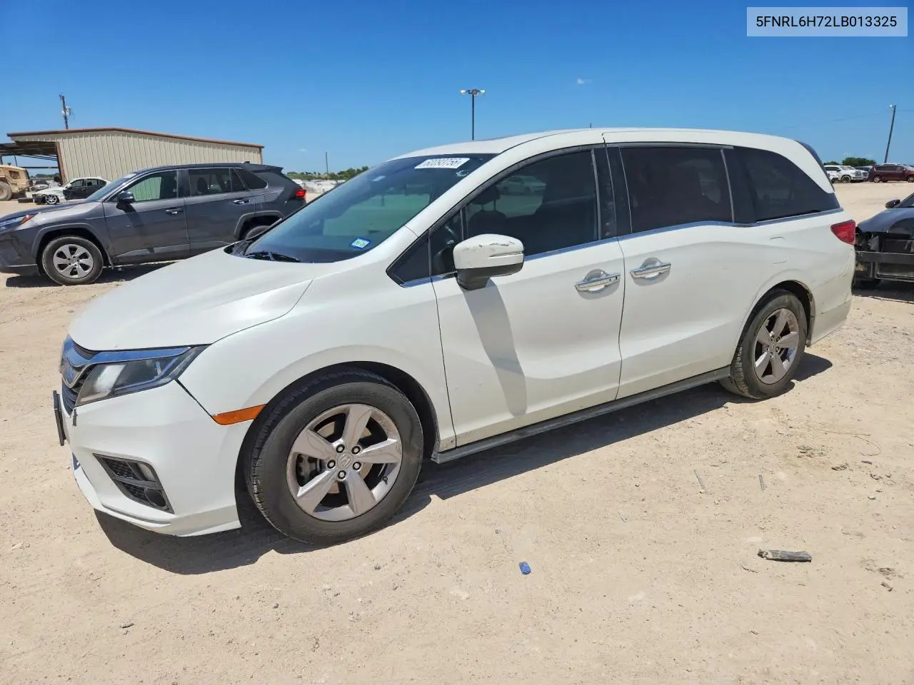 2020 Honda Odyssey Exl VIN: 5FNRL6H72LB013325 Lot: 60093756