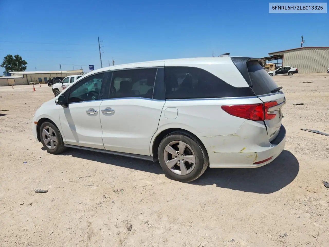 2020 Honda Odyssey Exl VIN: 5FNRL6H72LB013325 Lot: 60093756