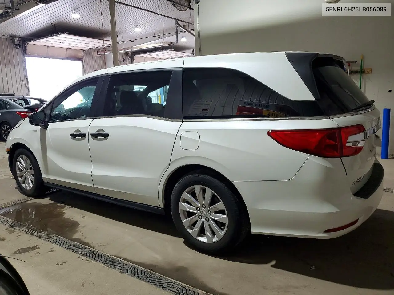 2020 Honda Odyssey Lx VIN: 5FNRL6H25LB056089 Lot: 61122966