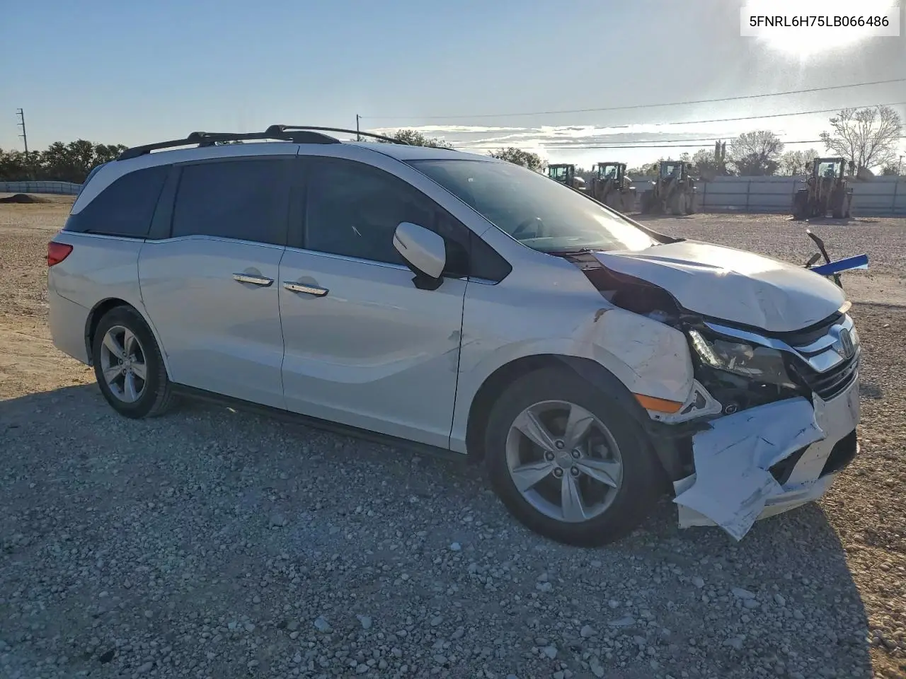 5FNRL6H75LB066486 2020 Honda Odyssey Exl