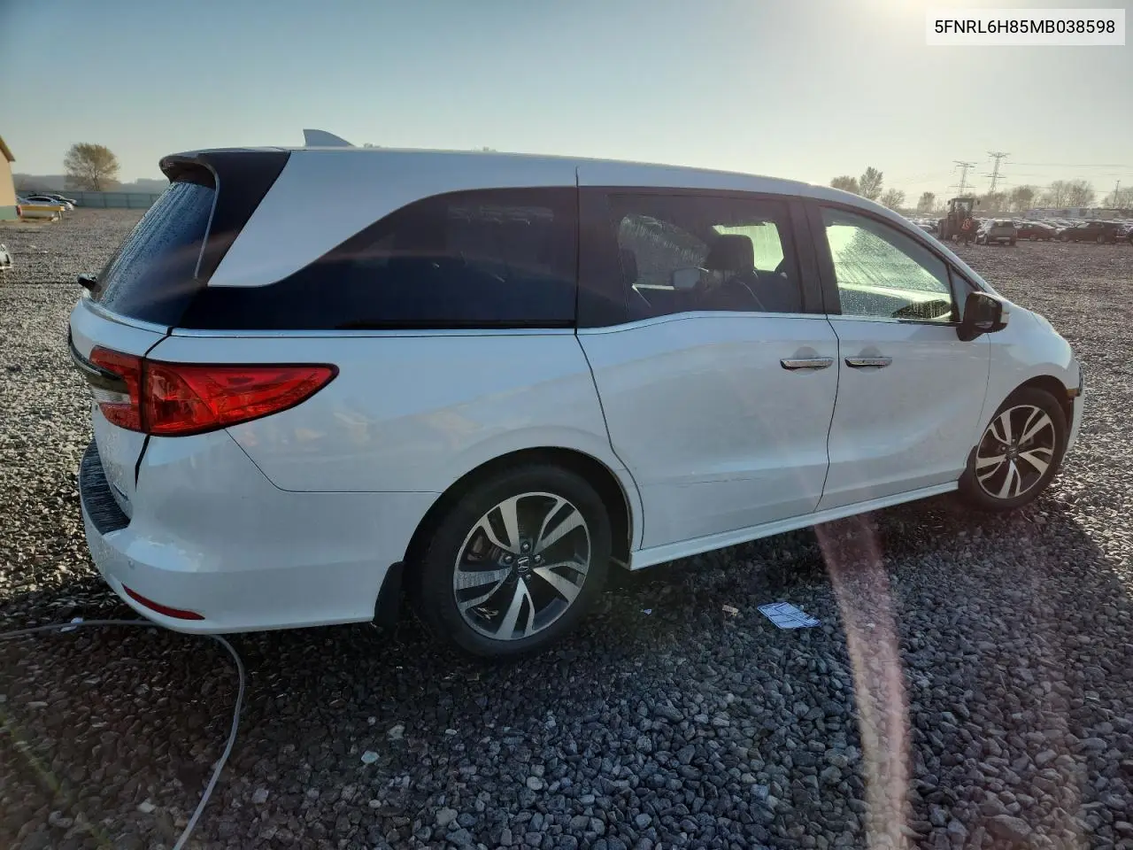 5FNRL6H85MB038598 2021 Honda Odyssey Touring
