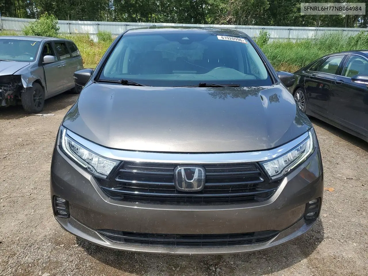 5FNRL6H77NB064984 2022 Honda Odyssey Exl