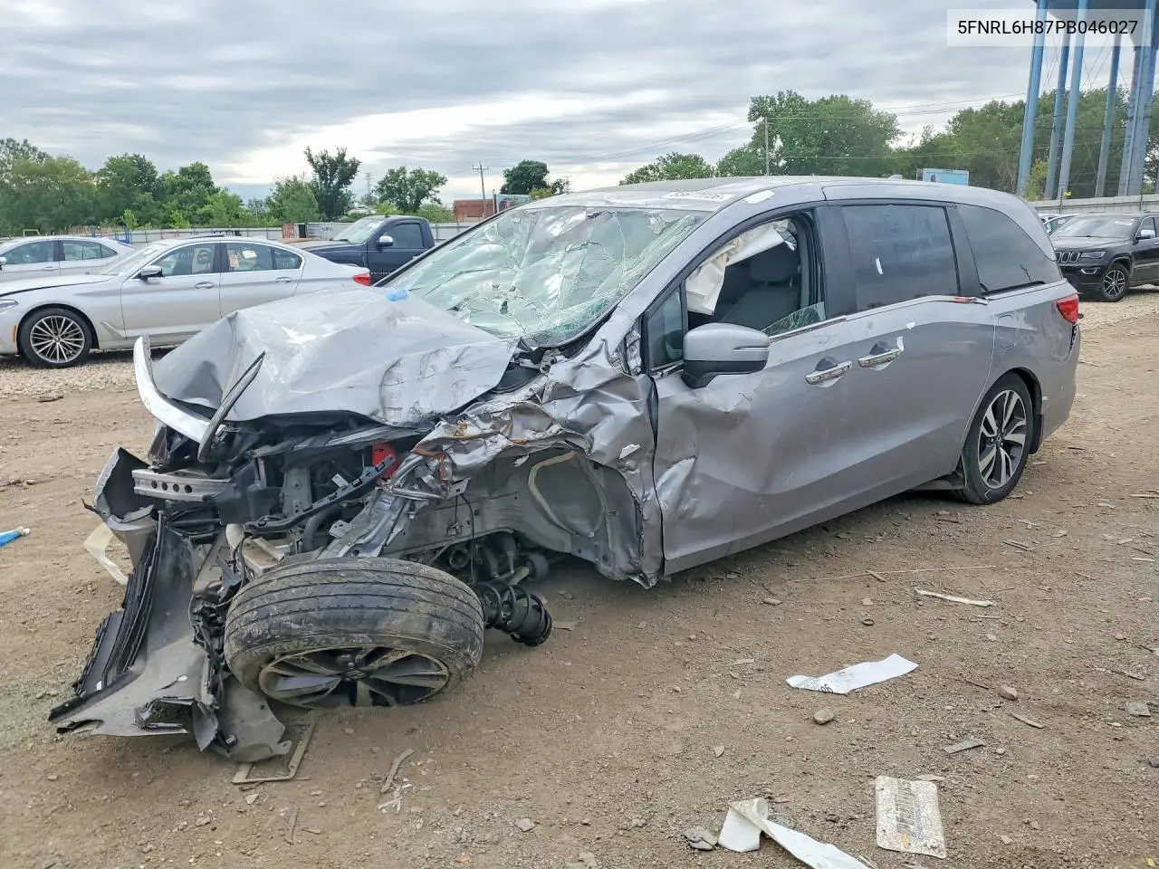 5FNRL6H87PB046027 2023 Honda Odyssey Touring