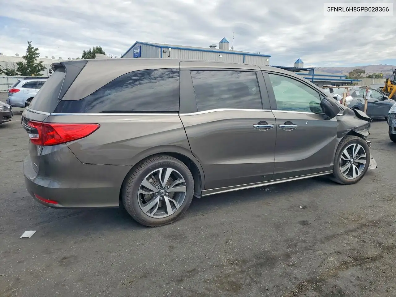 2023 Honda Odyssey Touring VIN: 5FNRL6H85PB028366 Lot: 58978976