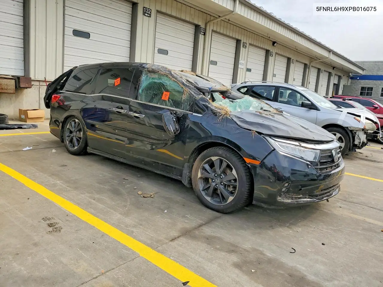 2023 Honda Odyssey Elite VIN: 5FNRL6H9XPB016075 Lot: 60360386