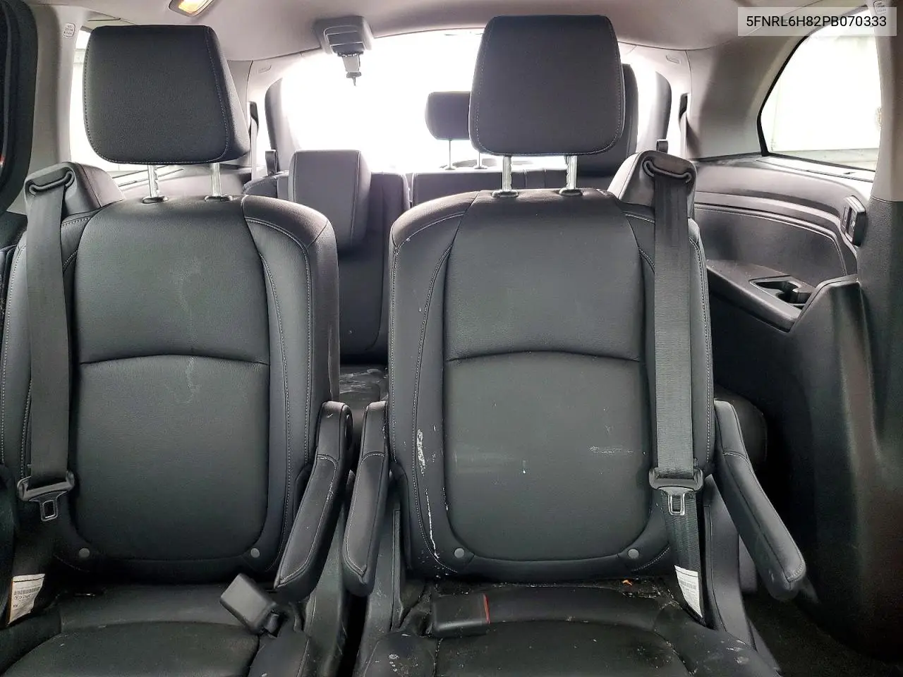 2023 Honda Odyssey Touring VIN: 5FNRL6H82PB070333 Lot: 61912426