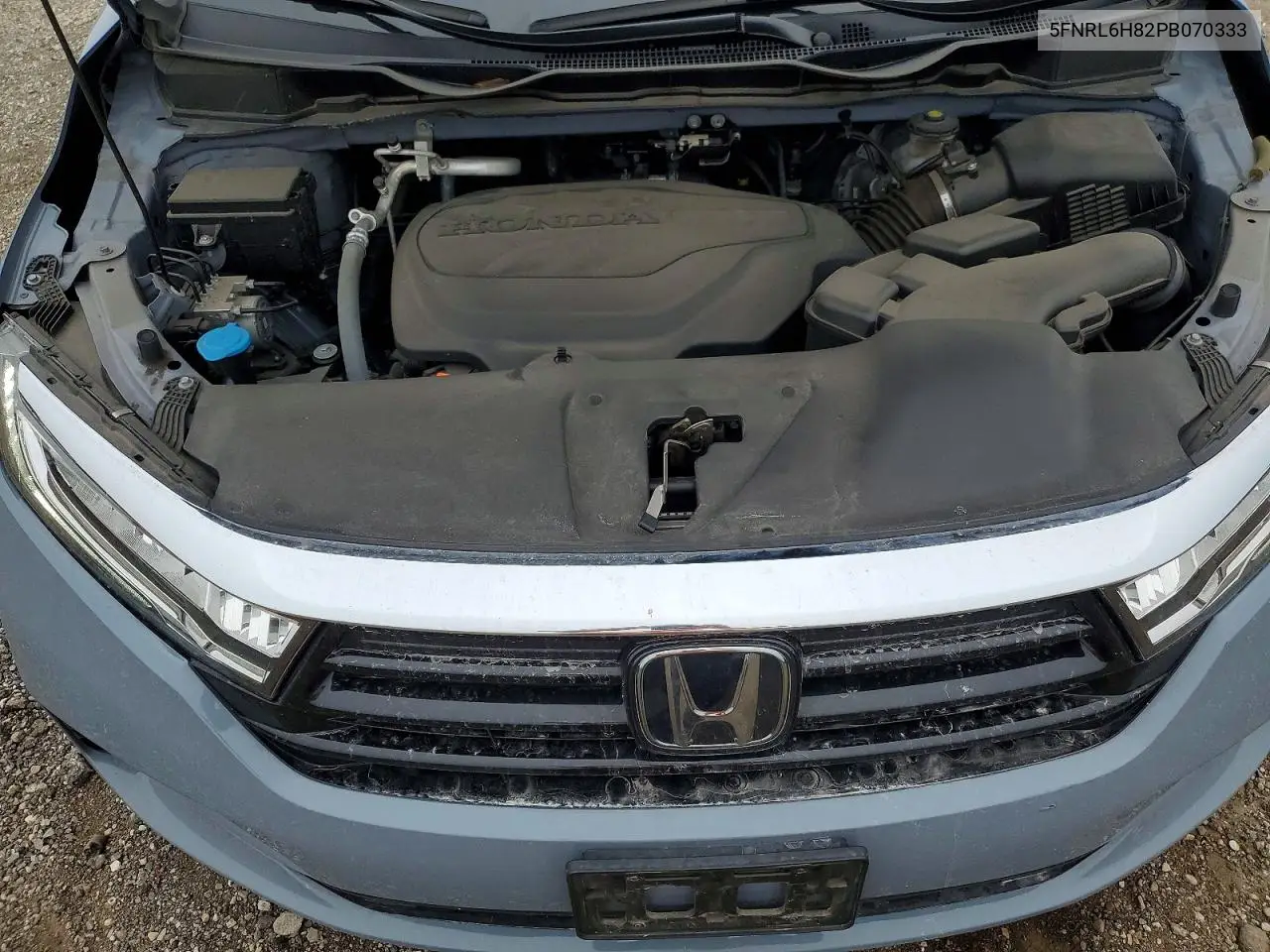 2023 Honda Odyssey Touring VIN: 5FNRL6H82PB070333 Lot: 61912426