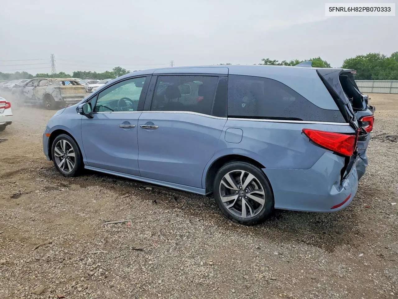2023 Honda Odyssey Touring VIN: 5FNRL6H82PB070333 Lot: 61912426