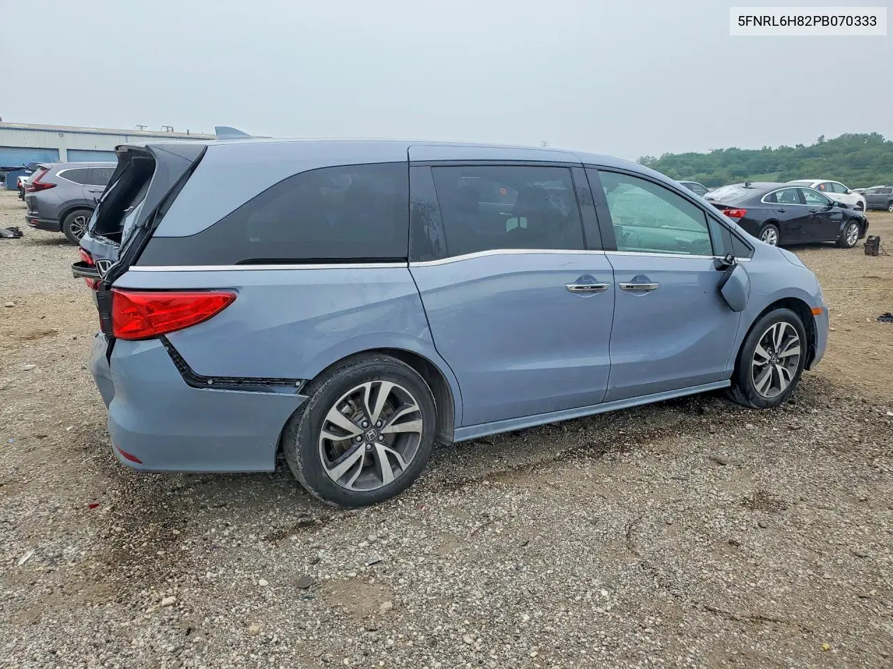 2023 Honda Odyssey Touring VIN: 5FNRL6H82PB070333 Lot: 61912426