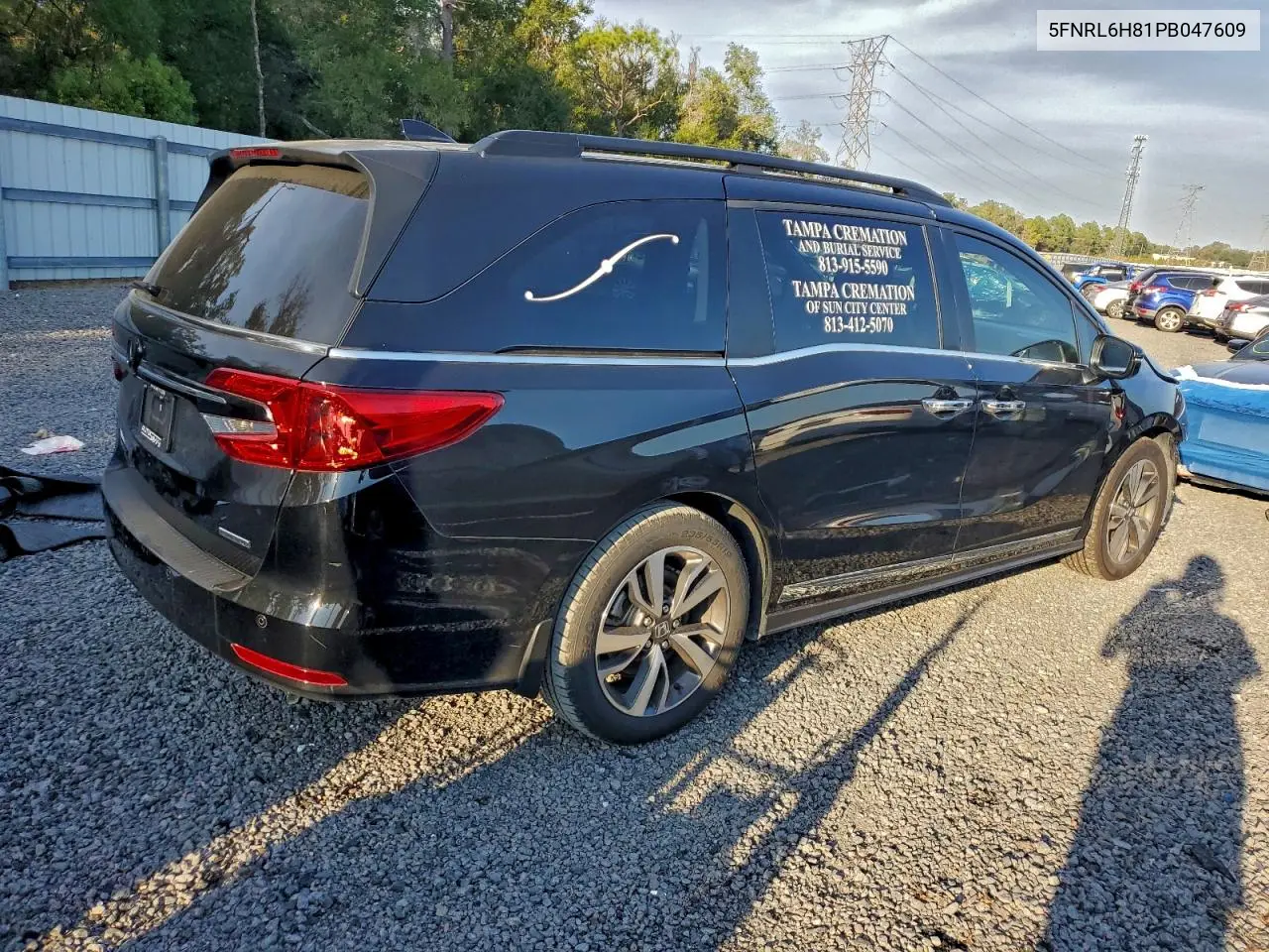 5FNRL6H81PB047609 2023 Honda Odyssey Touring