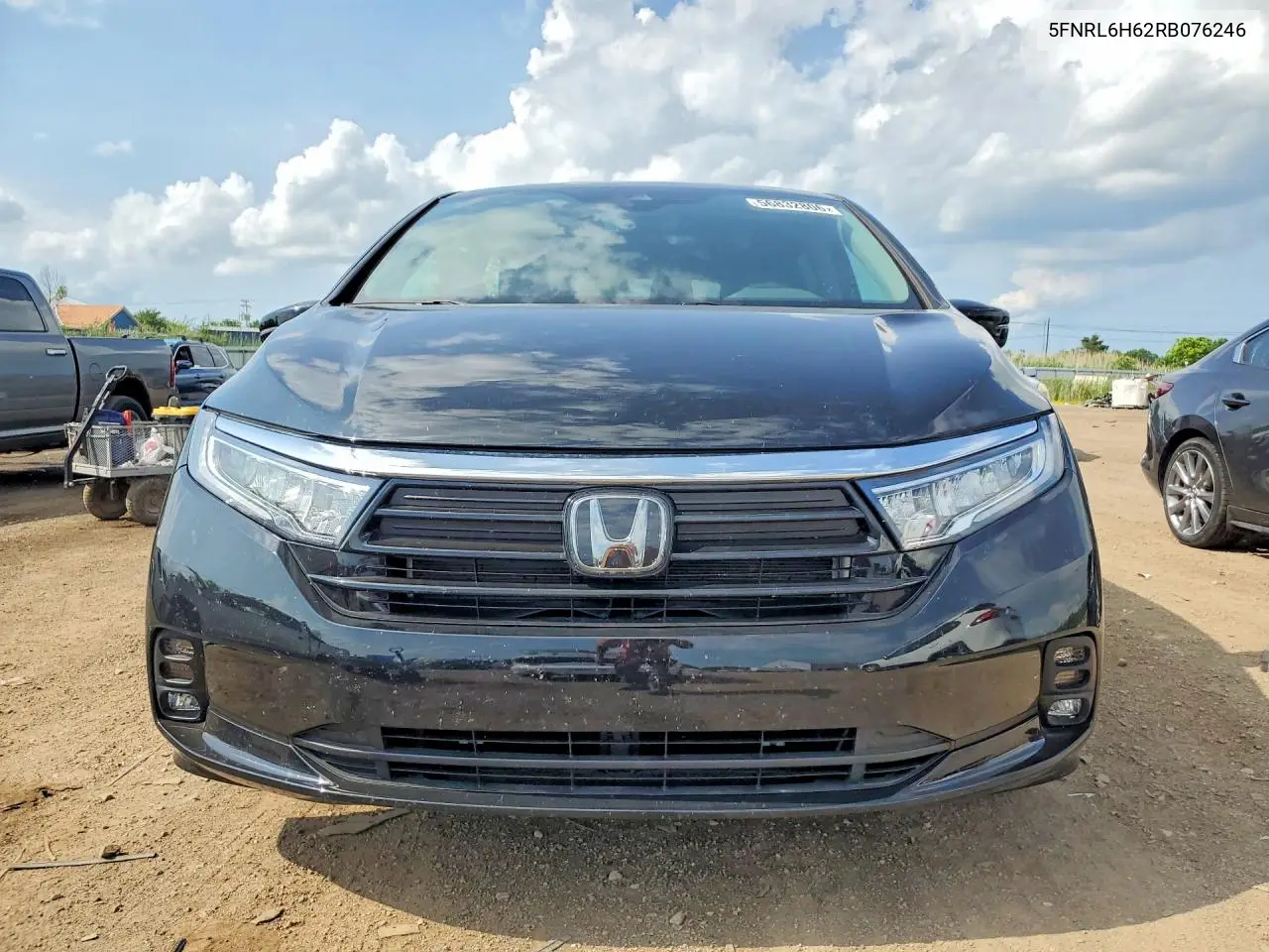 2024 Honda Odyssey Exl VIN: 5FNRL6H62RB076246 Lot: 56832806