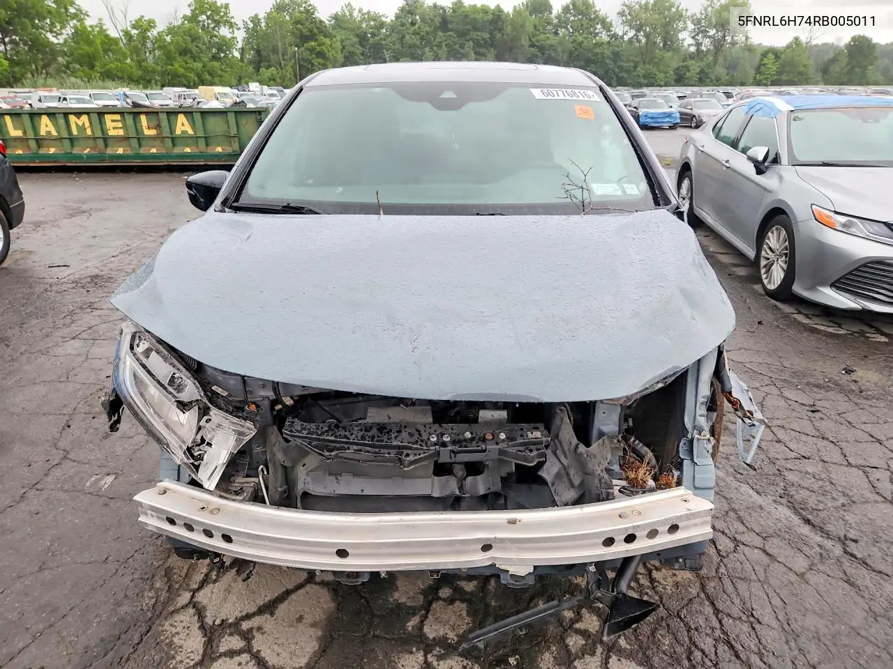 2024 Honda Odyssey Sport VIN: 5FNRL6H74RB005011 Lot: 60776816