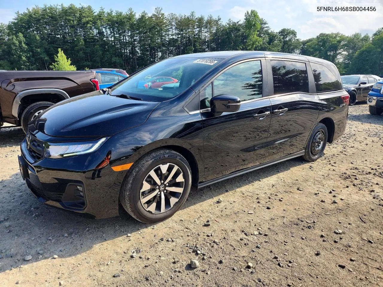 2025 Honda Odyssey Exl VIN: 5FNRL6H68SB004456 Lot: 57876286