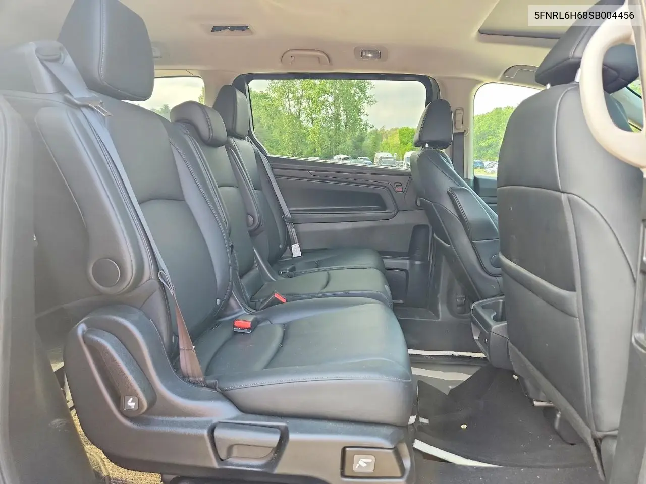 2025 Honda Odyssey Exl VIN: 5FNRL6H68SB004456 Lot: 57876286