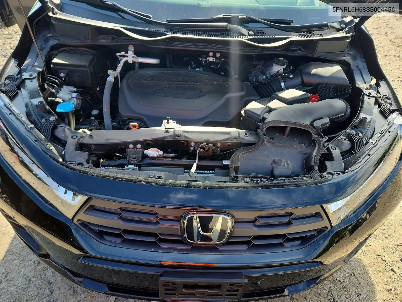 2025 Honda Odyssey Exl VIN: 5FNRL6H68SB004456 Lot: 57876286