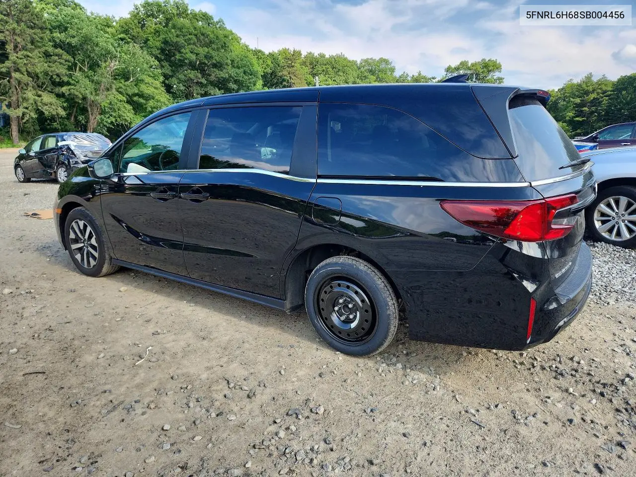 2025 Honda Odyssey Exl VIN: 5FNRL6H68SB004456 Lot: 57876286