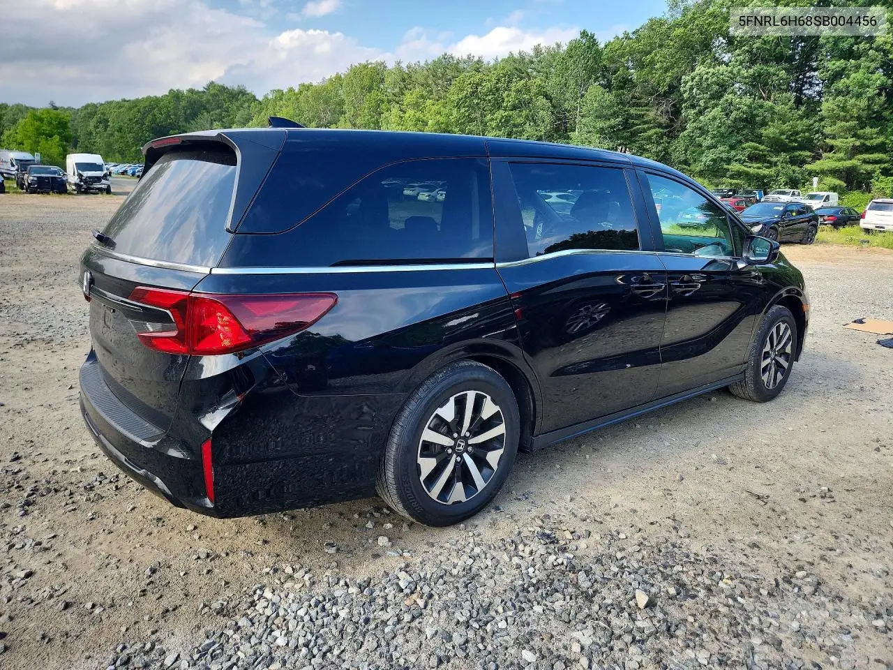2025 Honda Odyssey Exl VIN: 5FNRL6H68SB004456 Lot: 57876286