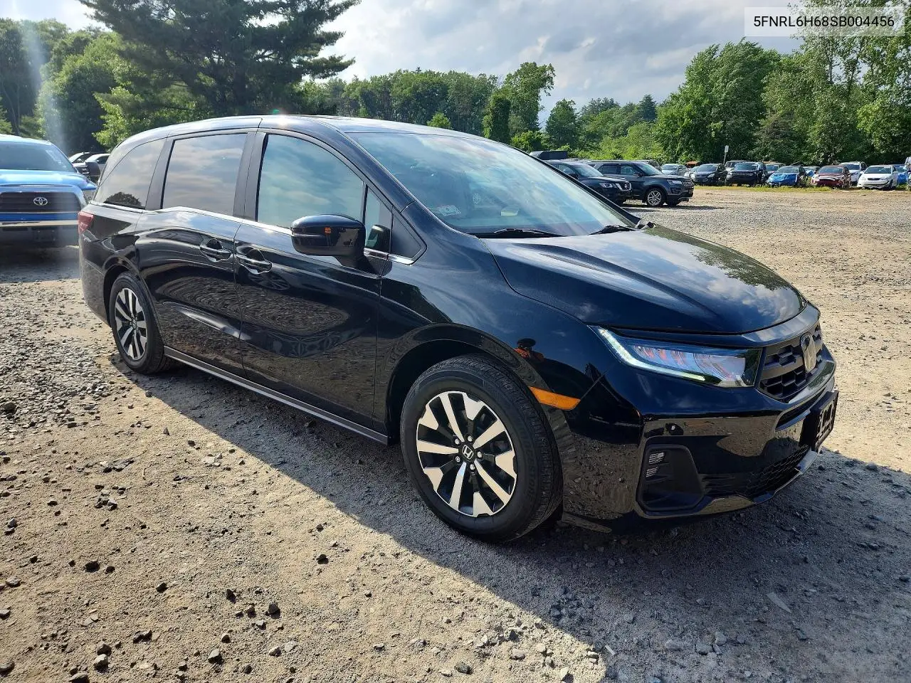 2025 Honda Odyssey Exl VIN: 5FNRL6H68SB004456 Lot: 57876286