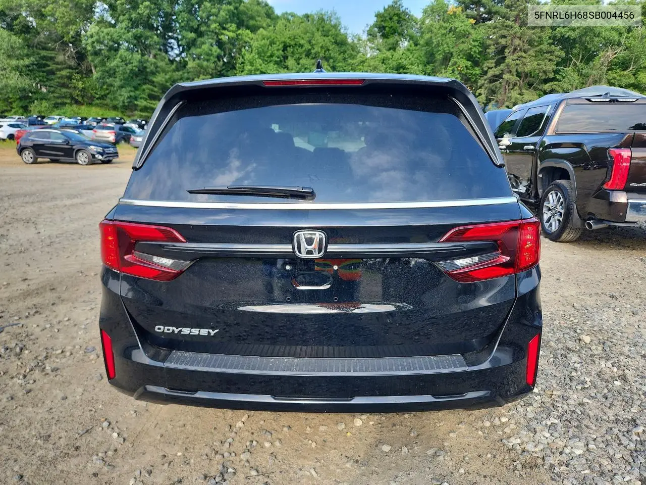 2025 Honda Odyssey Exl VIN: 5FNRL6H68SB004456 Lot: 57876286